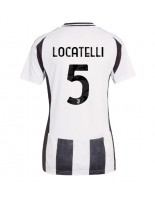 Juventus Manuel Locatelli #5 Kotipaita Naisten 2024-25 Lyhythihainen